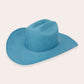 Sombrero Unhidden de la marca SerSer en fieltro premium con diseño de revelación de autor y ala ancha estructurada – Sombrero de lujo artesanal hecho en Colombia | Casa Precis, Concept Store