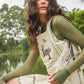 Top Greenhouse Ivory | Ropa de Mujer Slow Fashion Lino Artesanal Colombiano x Flow Inspire Us x Casa Precis