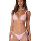 Top Maira de Blush Coast | Top de Bikini Triángulo Colombiano