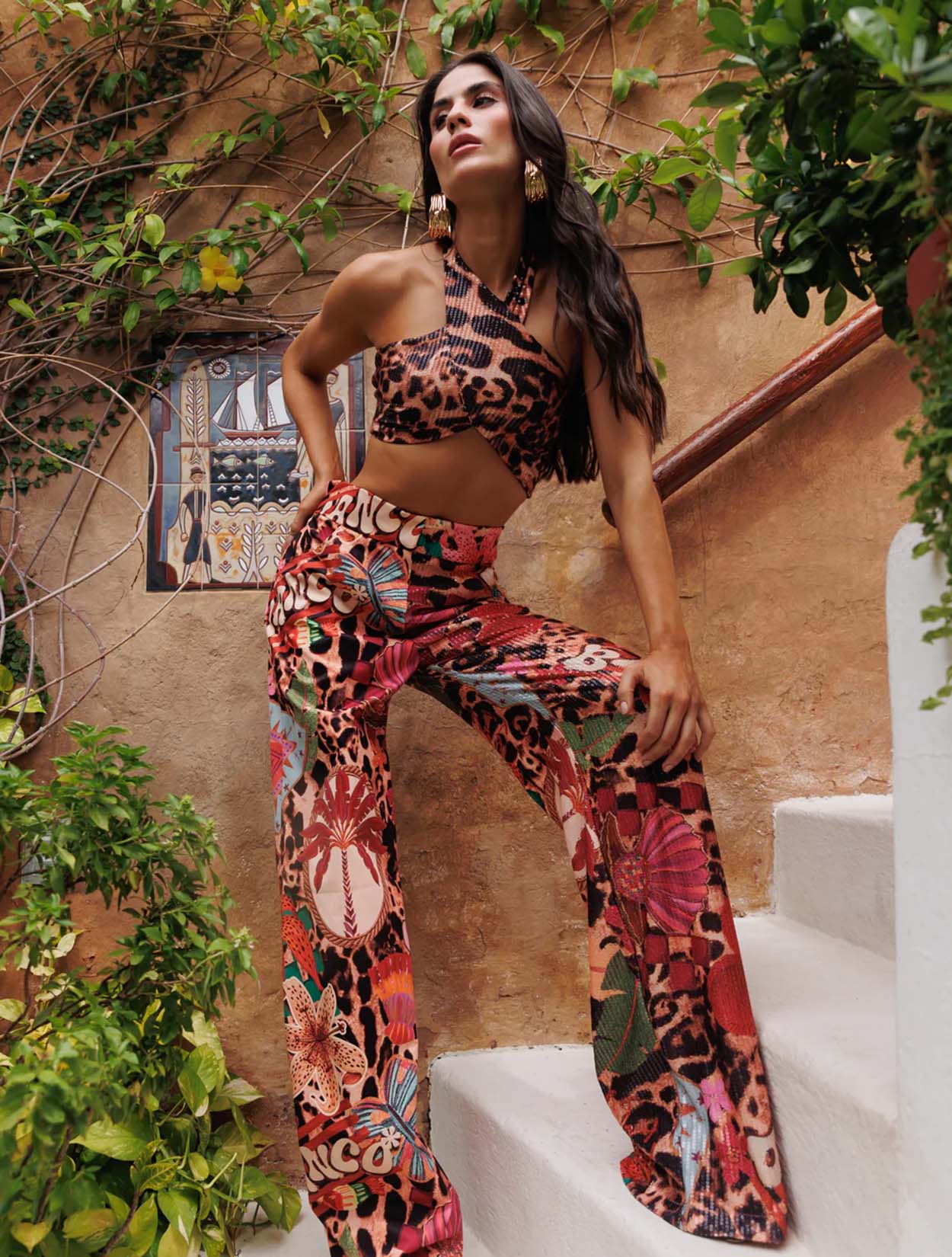 Vibe Top de la marca Bianco con silueta fluida y diseño minimalista de autor – Top de lujo hecho en Colombia | Casa Precis, Concept Store
