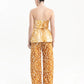 Top Strapples Mycelium | Ropa de Mujer Slow Fashion Bohemia Colombiana Estampado x Circe x Casa Precis