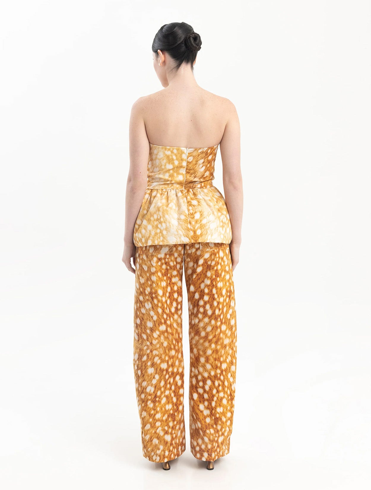 Top Strapples Mycelium | Ropa de Mujer Slow Fashion Bohemia Colombiana Estampado x Circe x Casa Precis