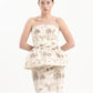 Physis Strapples | Ropa de Mujer Slow Fashion Bohemia Colombiana Estampado x Circe x Casa Precis