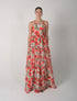 Vestido Maxi Afrodita de la marca Mawina con silueta fluida y diseño romántico – Moda colombiana de lujo y elegancia resort | Casa Precis, Concept Store