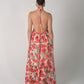 Vestido Maxi Afrodita de la marca Mawina con silueta fluida y diseño romántico – Moda colombiana de lujo y elegancia resort | Casa Precis, Concept Store