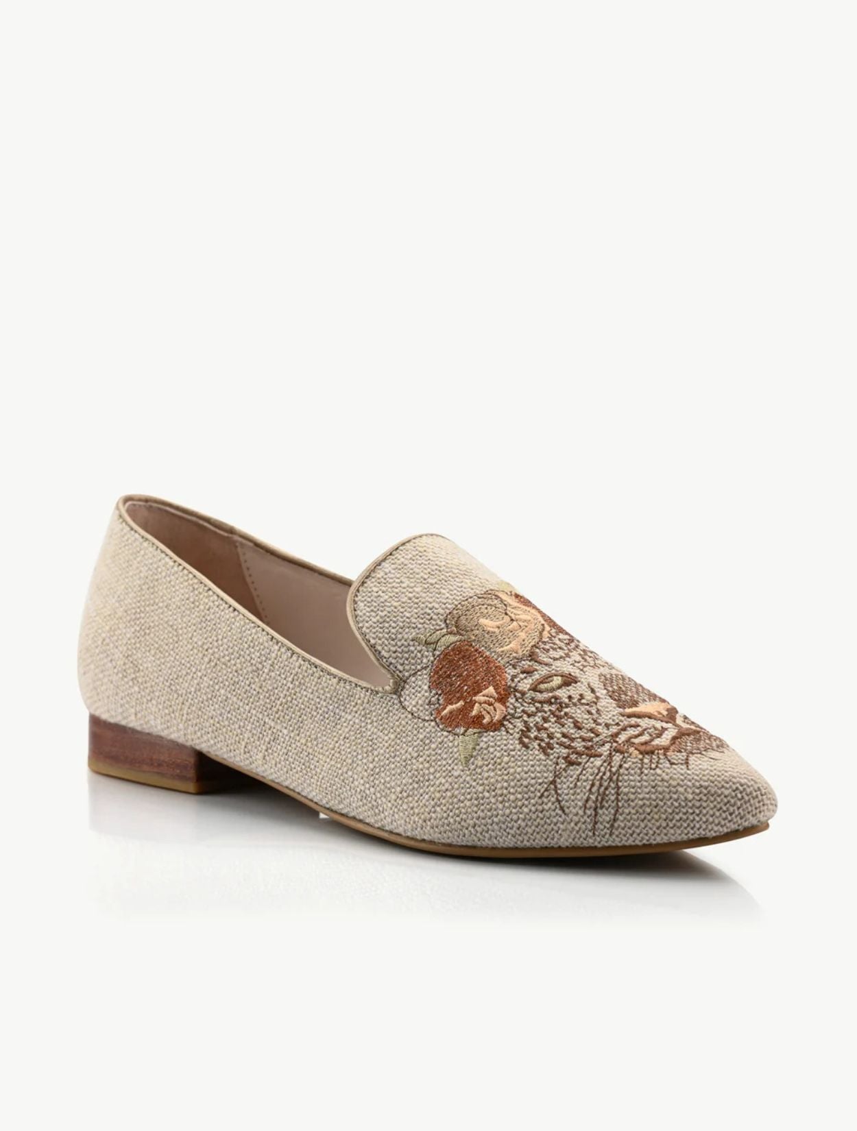 MOCASÍN EN LINO LEOPARDO