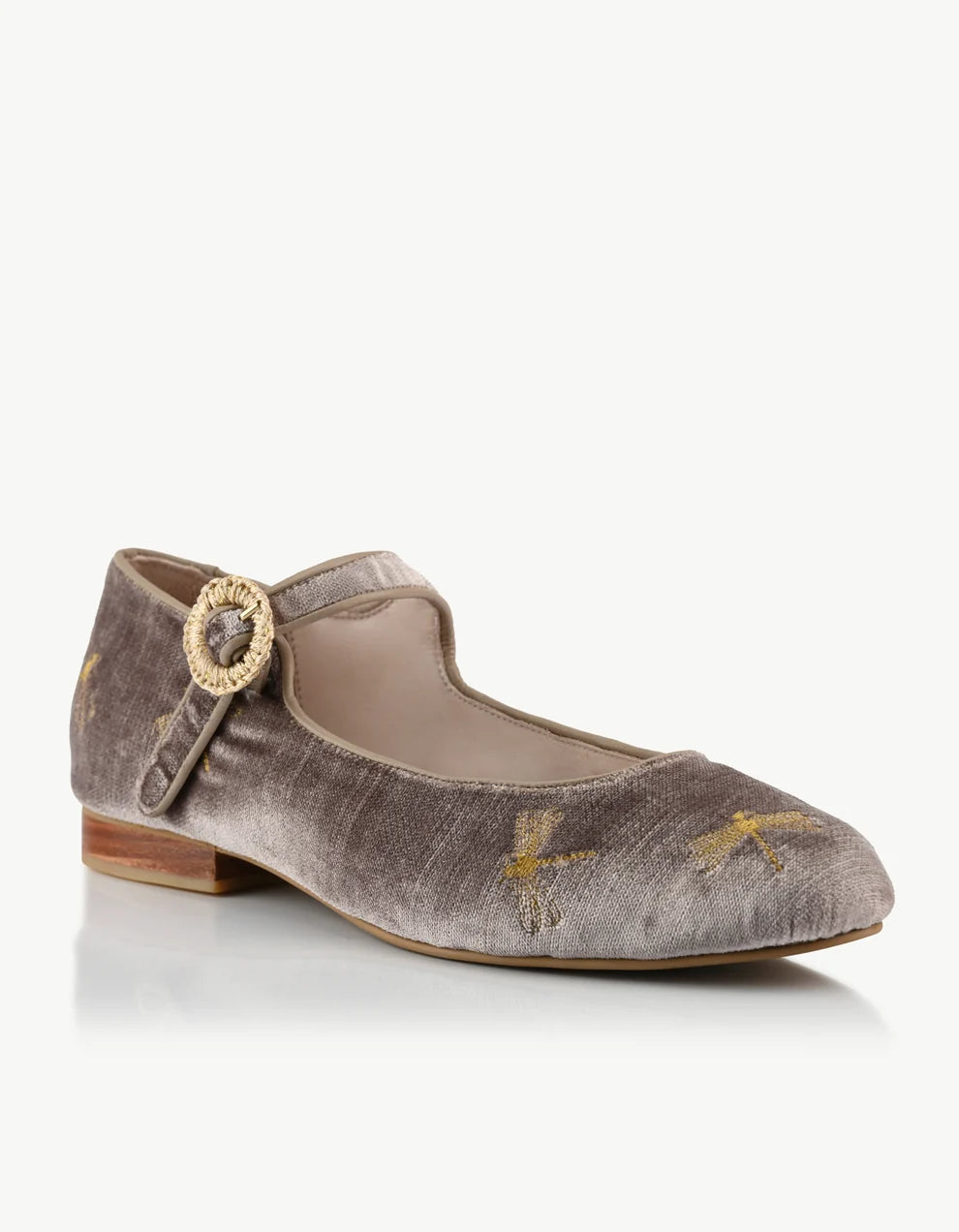 ZAPATOS LIBELULA MERCEDES TERCIOPELO